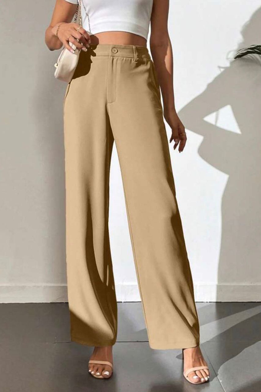 Korean Curve Straight Jeans
