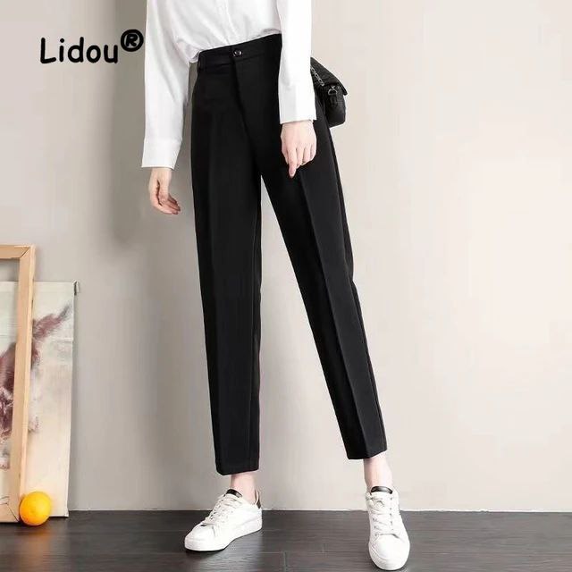 Classic Stretch Mom Fit Denim Pants
