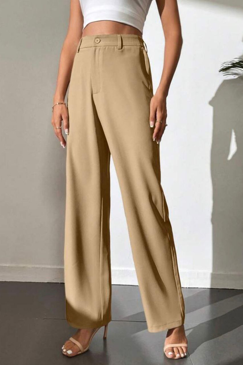 Korean Curve Straight Jeans