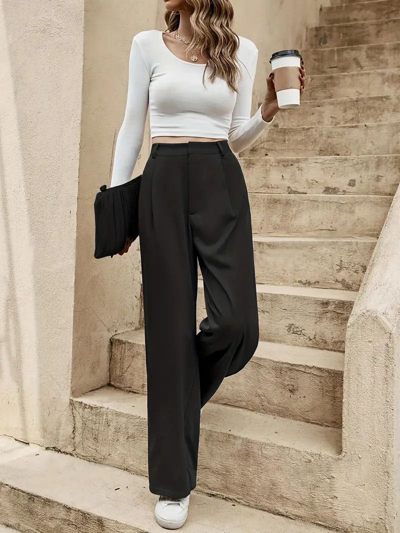 Korean Curve Straight Jeans