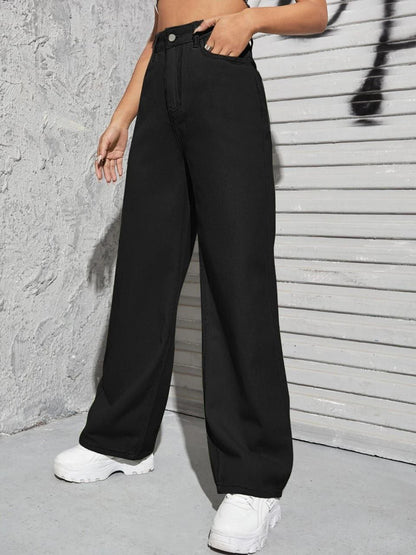 Serene Stretch Wide-Leg Pants