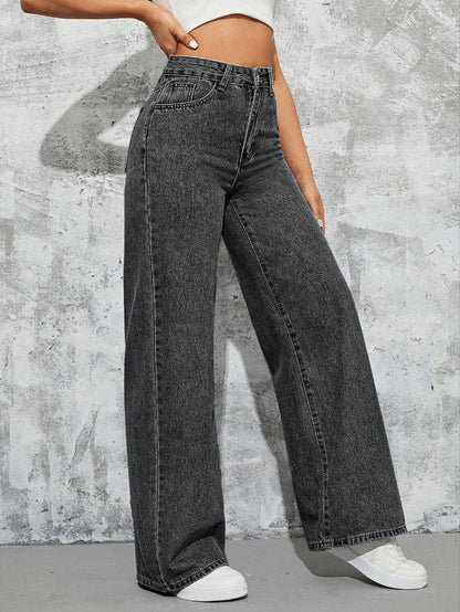 FreeSpirit Wide-Leg Denim