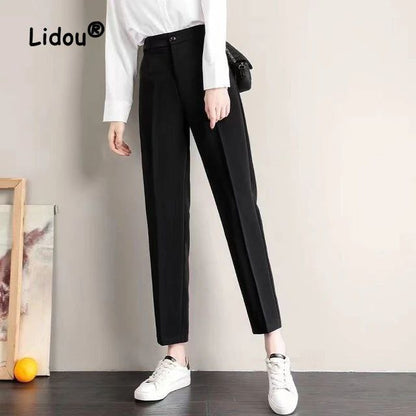 Classic Stretch Mom Fit Denim Pants
