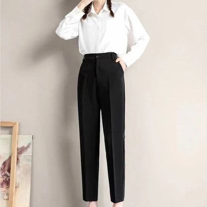 Classic Stretch Mom Fit Denim Pants